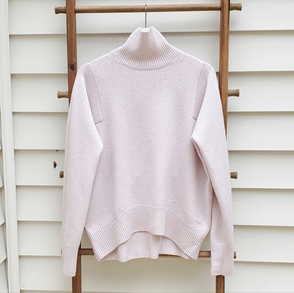 Athleta Bedford Wool Cashmere Turtleneck Sweater - Picture 4 of 8